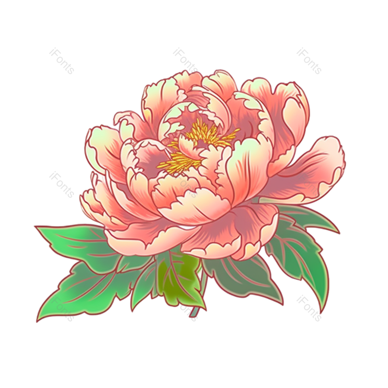 鲜花背景图片,鲜花边框元素,PNG,免抠素材